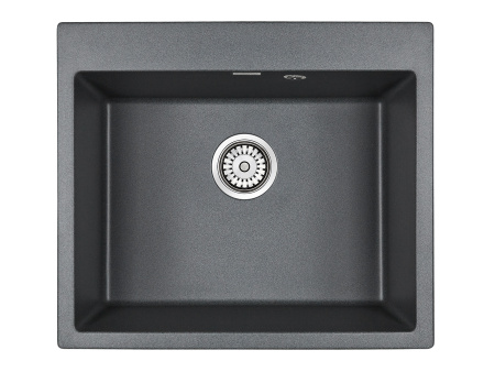 Кухонная мойка Paulmark KANTE 60 PM106052-DG 60х52 цвет графит